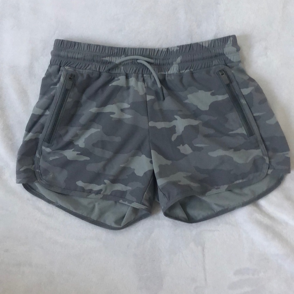 Grey Athleta Girl Shorts